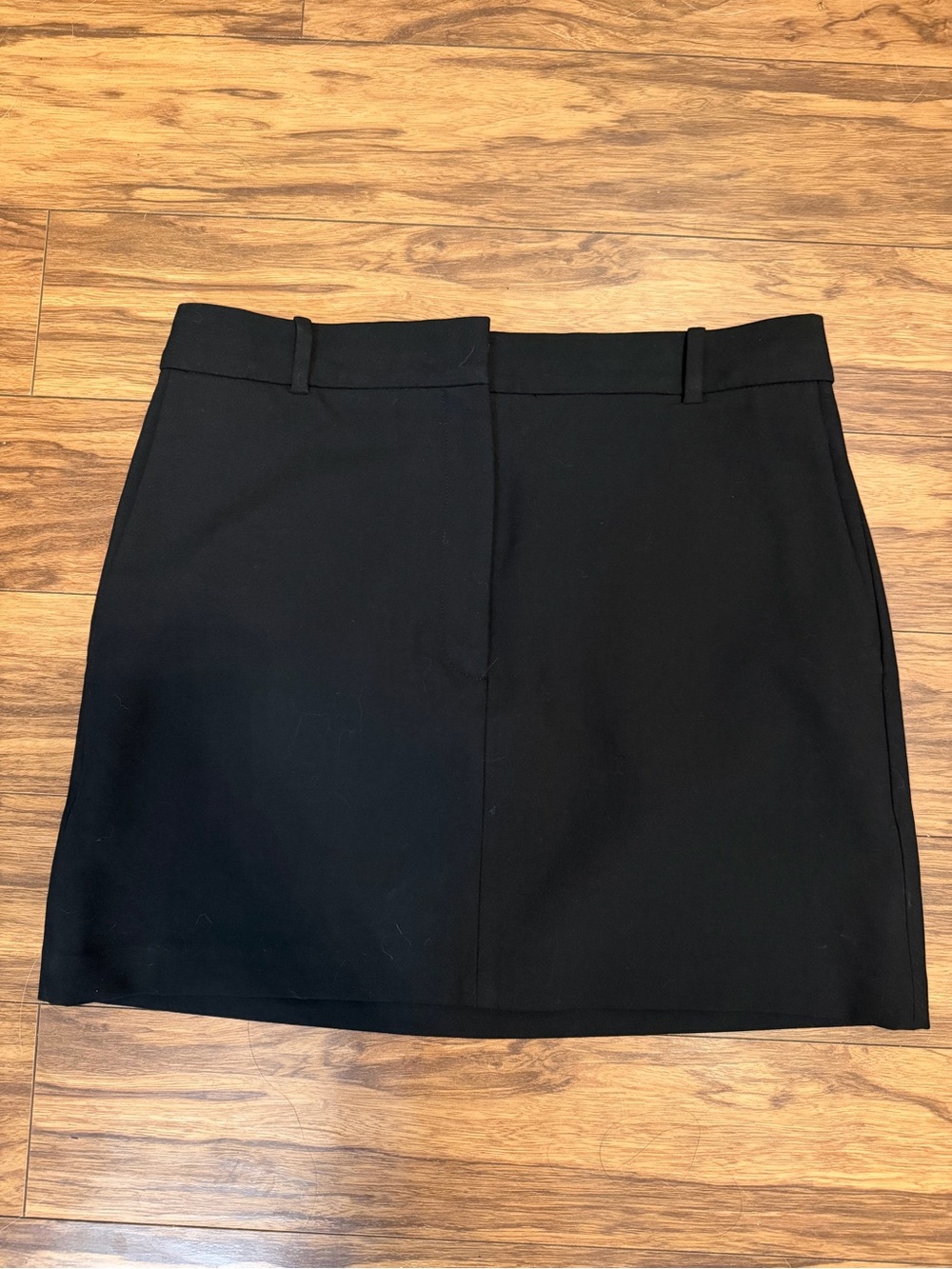 BABATON CHISEL MINI SKIRT BLACK SIZE 10